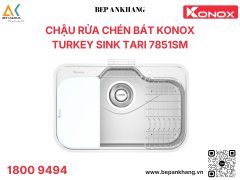 Chậu rửa bát 1 hố phong cách Nhật bề mặt mịn Tari 7851SM